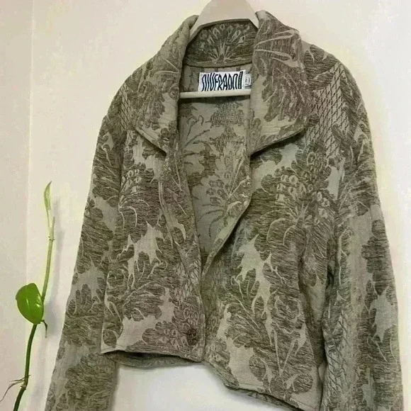 Olive Vintage Silverado Tapestry Jacket - Picture 4 of 4